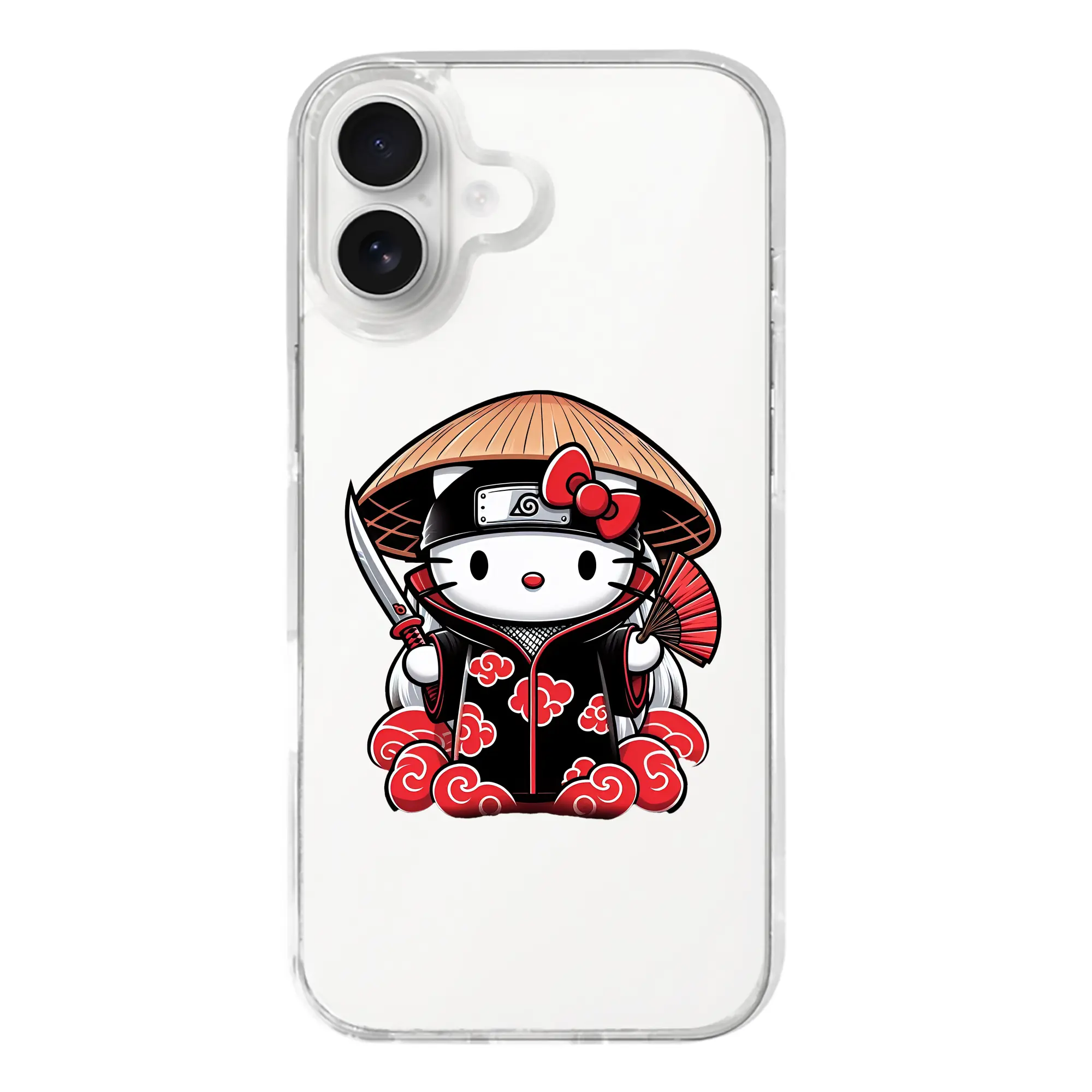 サンリオ グッズ,ハローキティ - iPhone 17シリーズ 透明スマホケース – 薄型・耐衝撃・精密フィット保護カバー